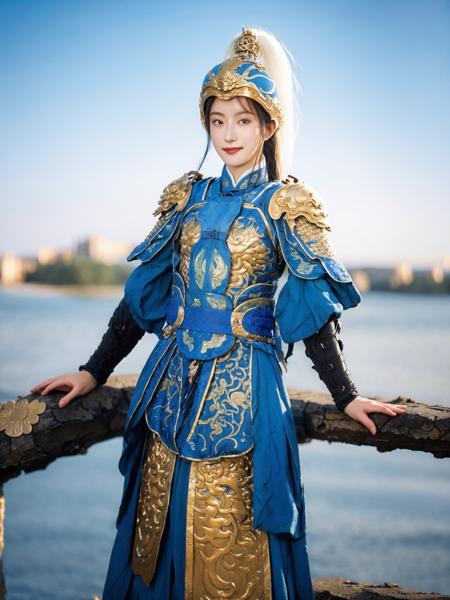 Qige中国甲胄-明-山文甲（Ming,Mountain Pattern Armor - v1.0 | Stable Diffusion LoRA |  Civitai